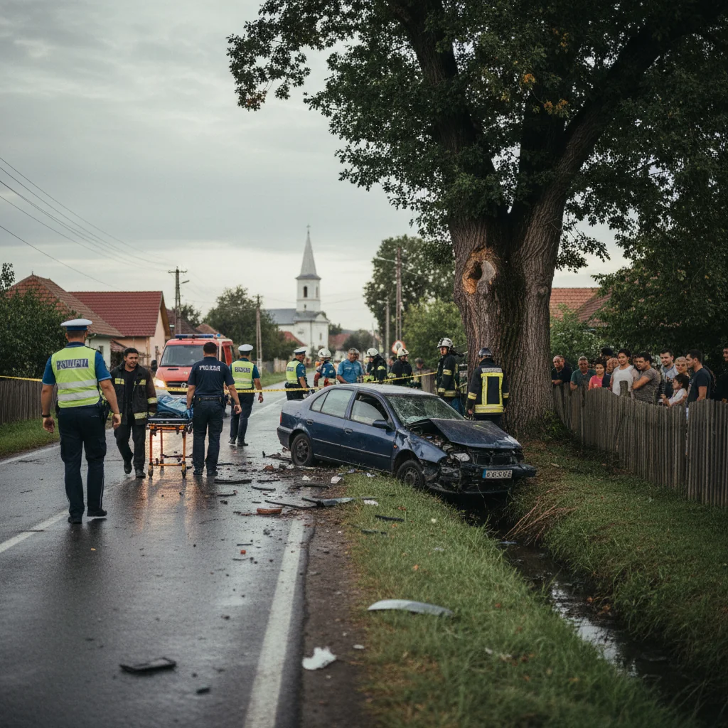 Accident mortal zguduie comunitatea din Buciumi