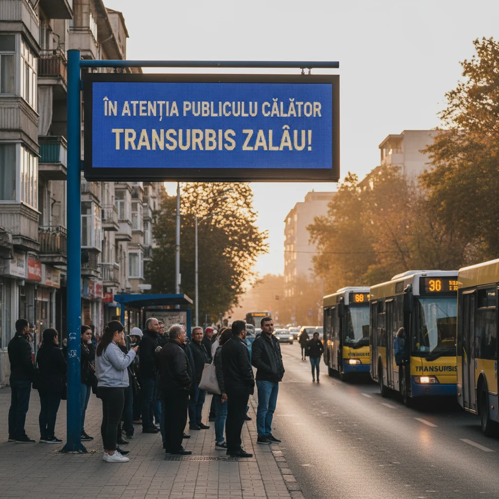 Anunț Important pentru Călătorii Transurbis Zalău!