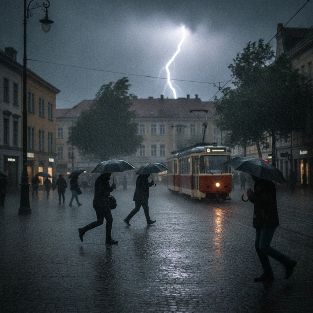 Avertizare de vreme severă în Sălaj până vineri