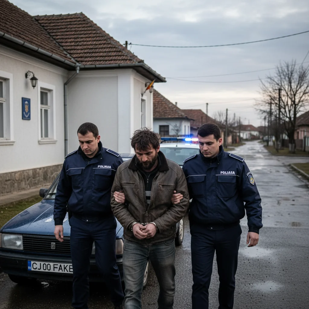 Bărbat din Horoatu Crasnei prins de Poliție conducând băut, fără permis și cu mașină înmatriculată ilegal
