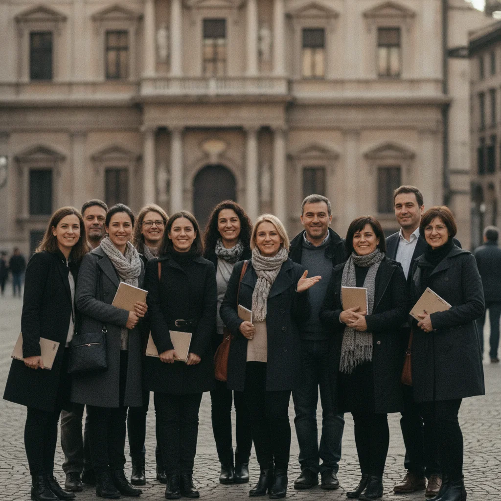 Bibliotecari sălăjeni, formare europeană în Milano
