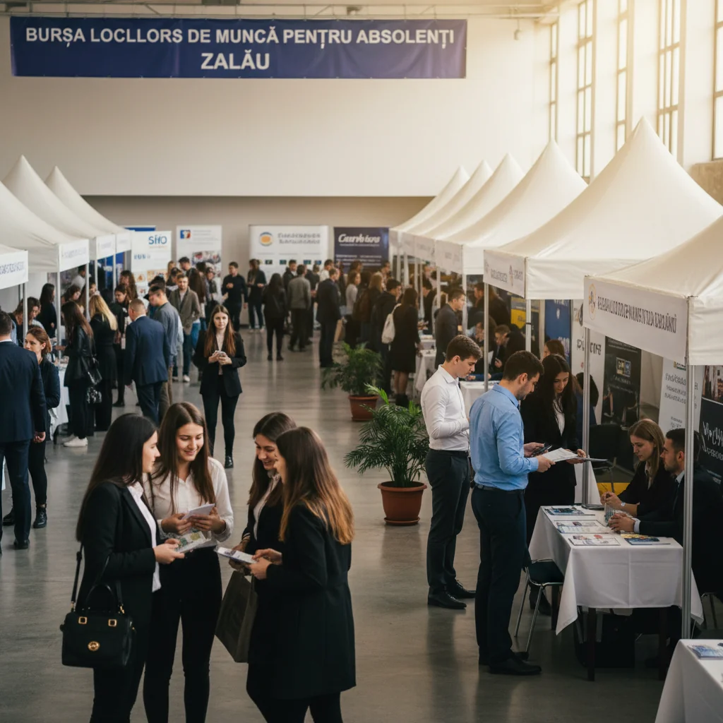 Bursa locurilor de muncă pentru absolvenți va avea loc la Zalău în octombrie 2026