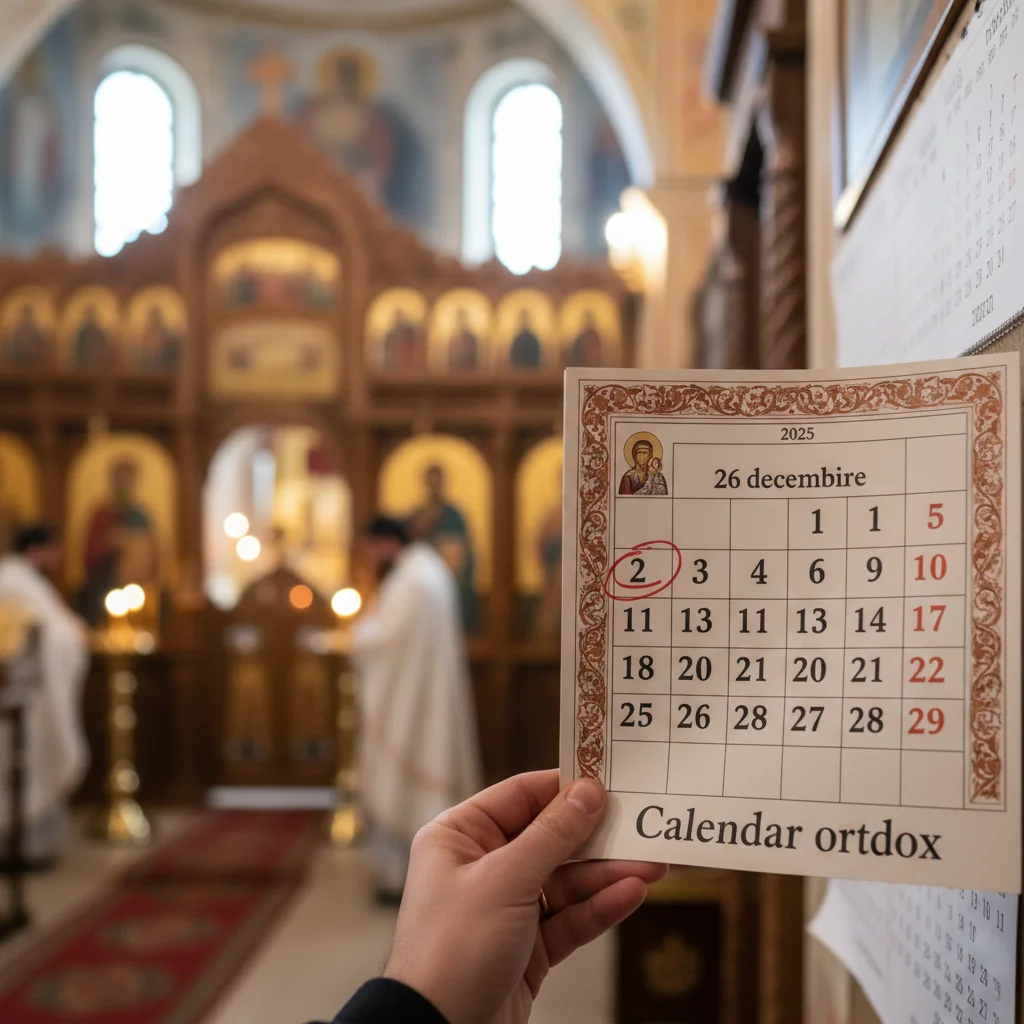 Calendar ortodox – 2025-12-26