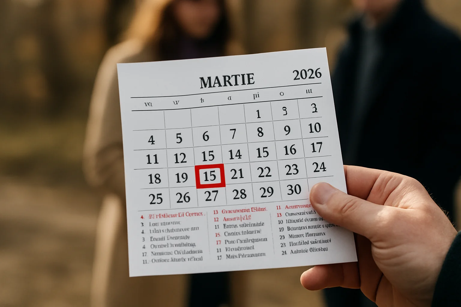 Calendar ortodox – 2026-03-15