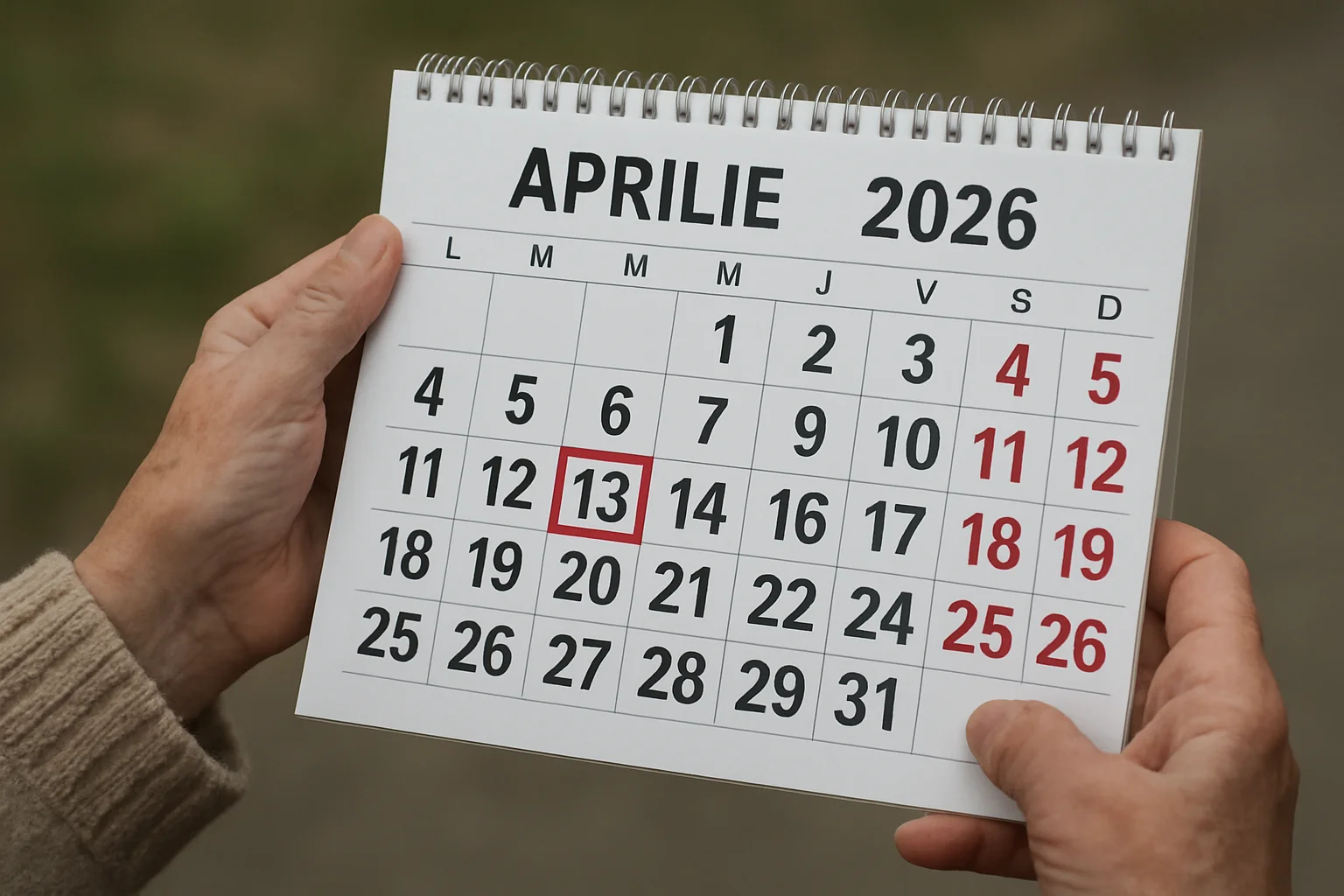 Calendar ortodox – 2026-04-13