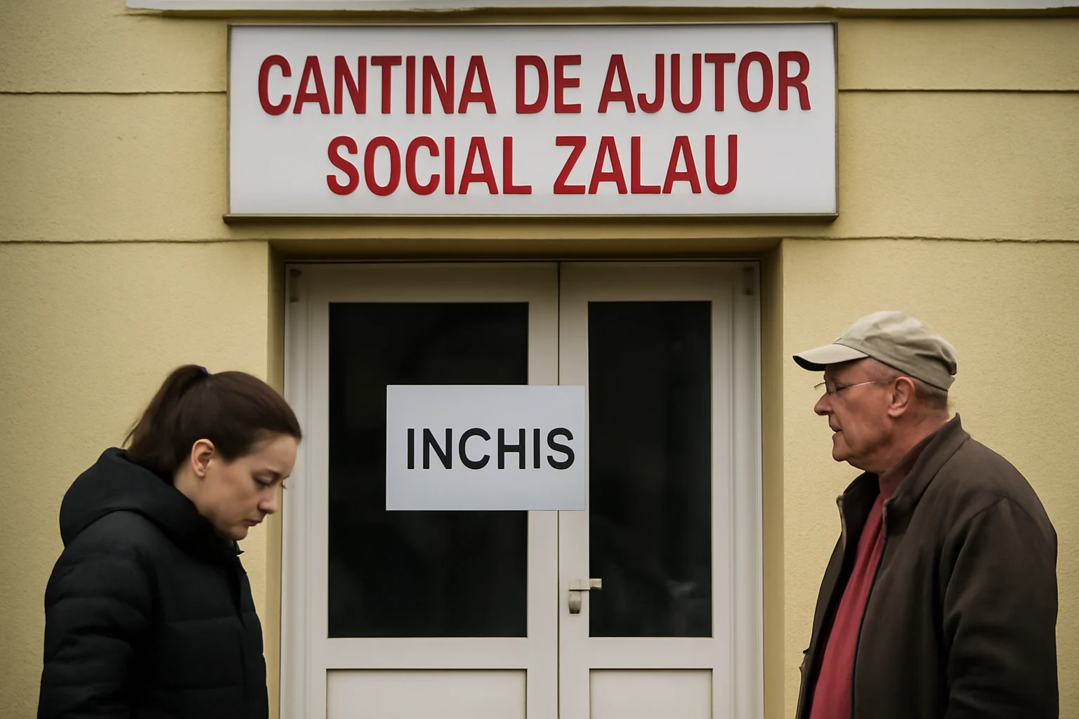 Cantina de Ajutor Social din Zalău, închisă temporar pentru reducerea cheltuielilor bugetare