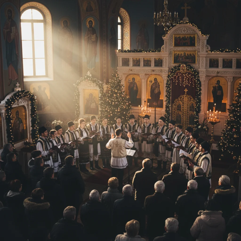 Concert de colinde tradiționale la Biserica Sfânta Vineri din Zalău