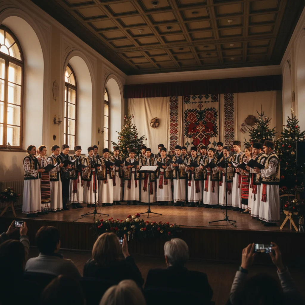 Corala Protopopiatului Ortodox Zalău, prezentă la festivalul Colind Sălăjean