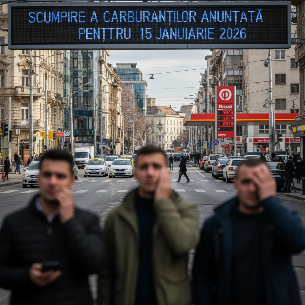 Creștere de preț la carburanți cu impact pentru șoferii din Zalău, anunțată după data de 15 ianuarie 2026