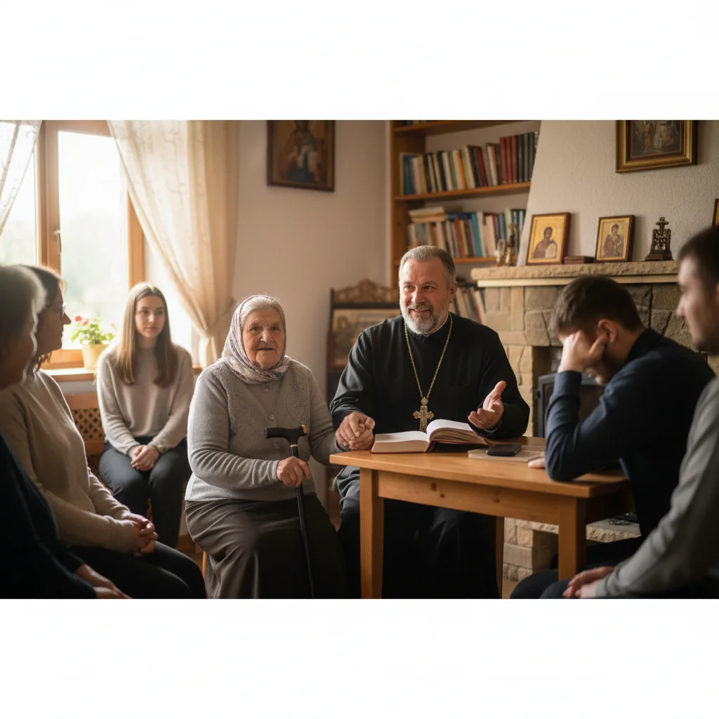 Cum sprijină biserica persoanele în suferință și singurătatea – părinte Doru Gârbouan