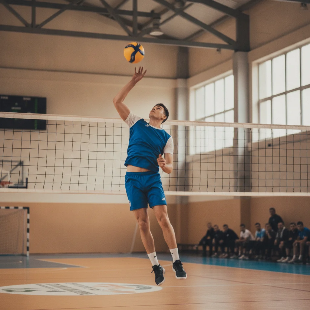 David Onuțe din Zalău, la CE de Volei U18
