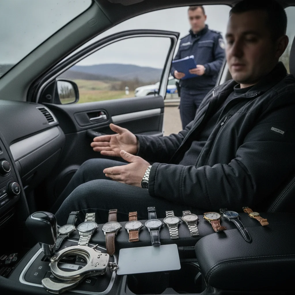 Dosar penal în Sălaj: Șofer cu permis anulat, bunuri suspecte