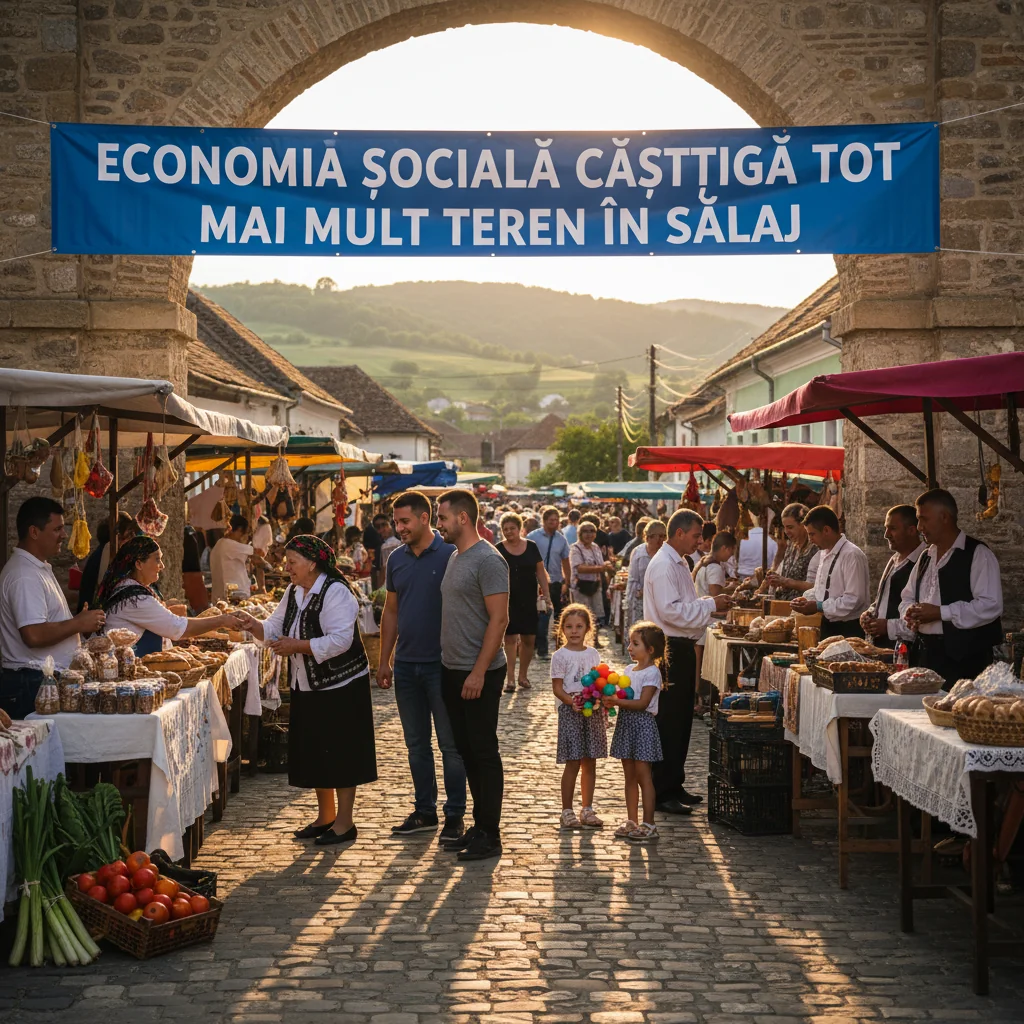 Economia socială avansează rapid în Sălaj