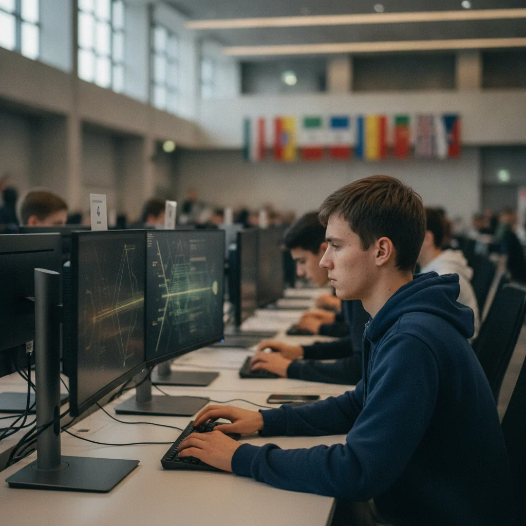 Elev zălăuan, în elita inteligenței artificiale la Olimpiada Central-Europeană de la Cluj-Napoca