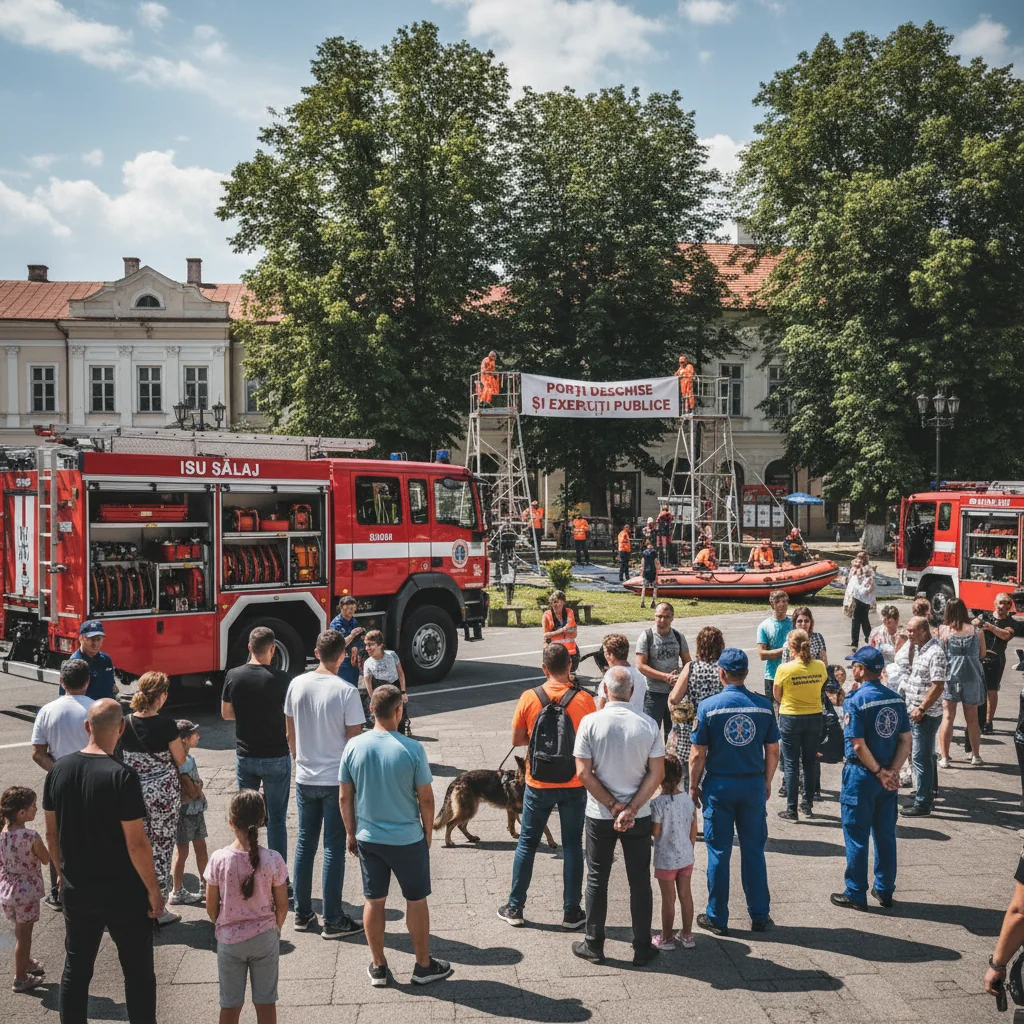 Evenimente dedicate Săptămânii Protecției Civile organizate la Zalău
