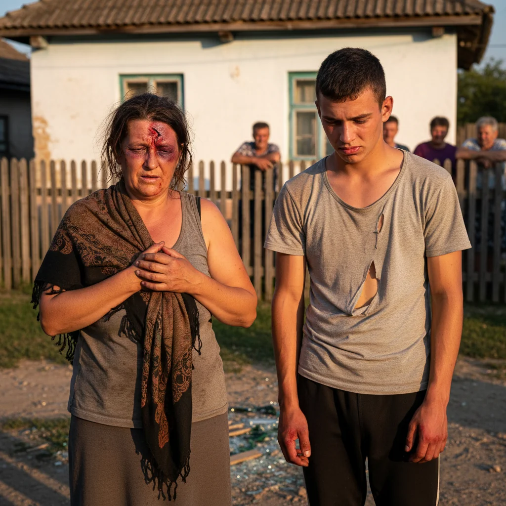 Femeie și tânăr agresați cu brutalitate în satul Rastolțu-Desert; victima lovită cu paharul în cap