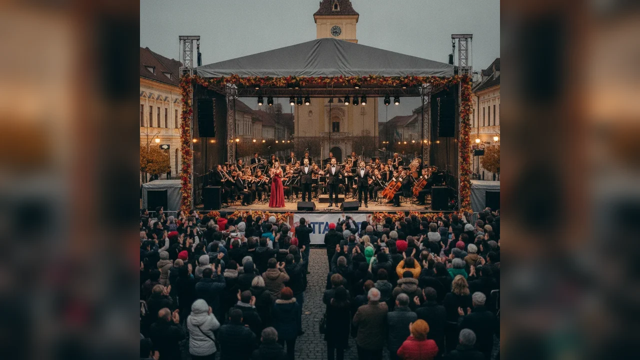 Festivalul Armonii de Toamnă aduce Cei 3 Tenori și Prințesa Naiului în Piața 1 Decembrie 1918 din Zalău