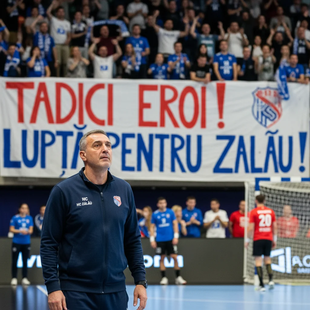 HC Zalău: reacția lui Gheorghe Tadici la mesajul suporterilor, analizată la Zalău