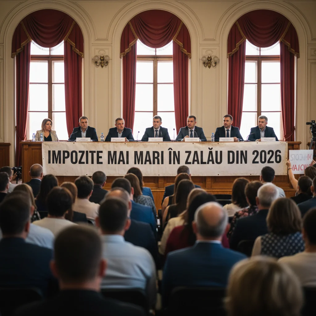 Impozitele locale din Zalău vor crește începând cu 5 ianuarie 2026