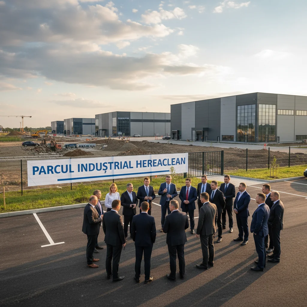 Interesul companiilor pentru Parcul Industrial Hereclean crește, anunță autoritățile din Zalău