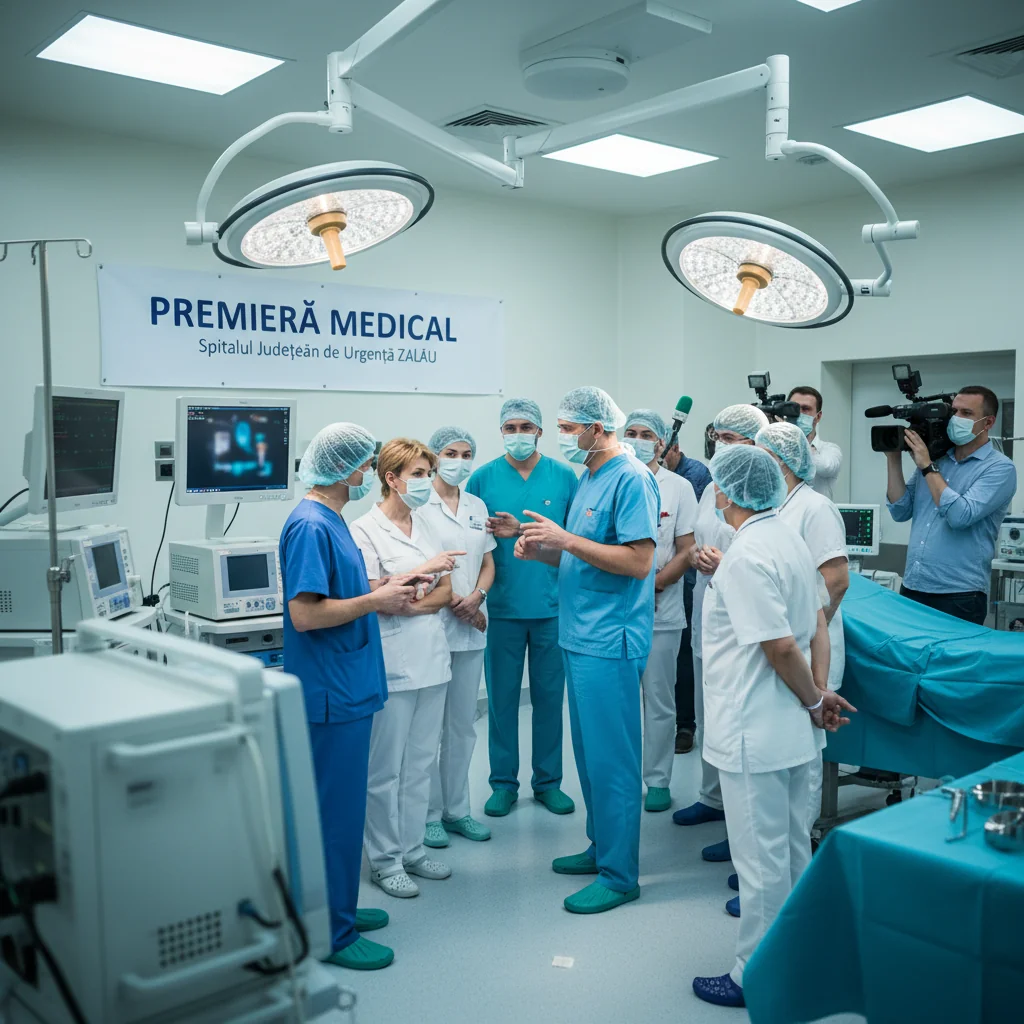 Intervenții cardiologice în premieră la Spitalul Județean de Urgență Zalău