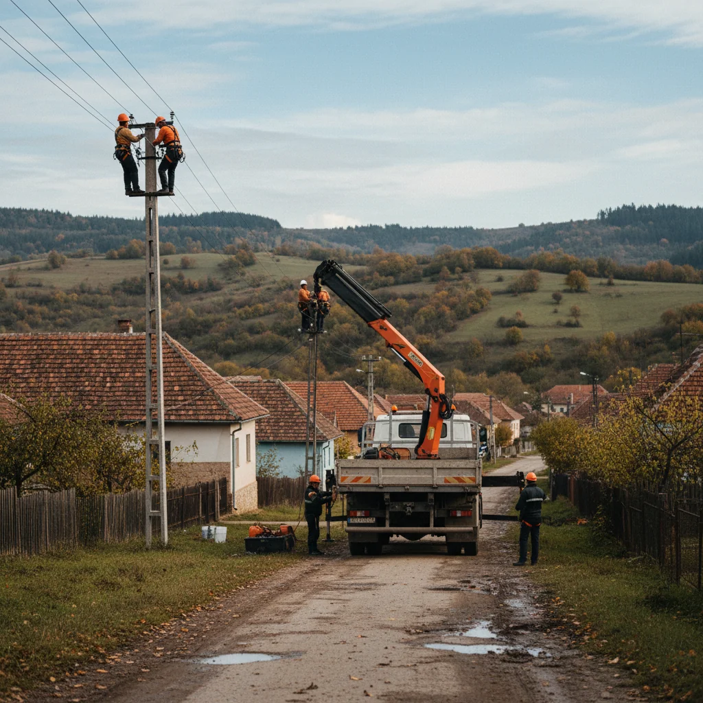 Întreruperi de curent în Sălaj afectează mai multe localități