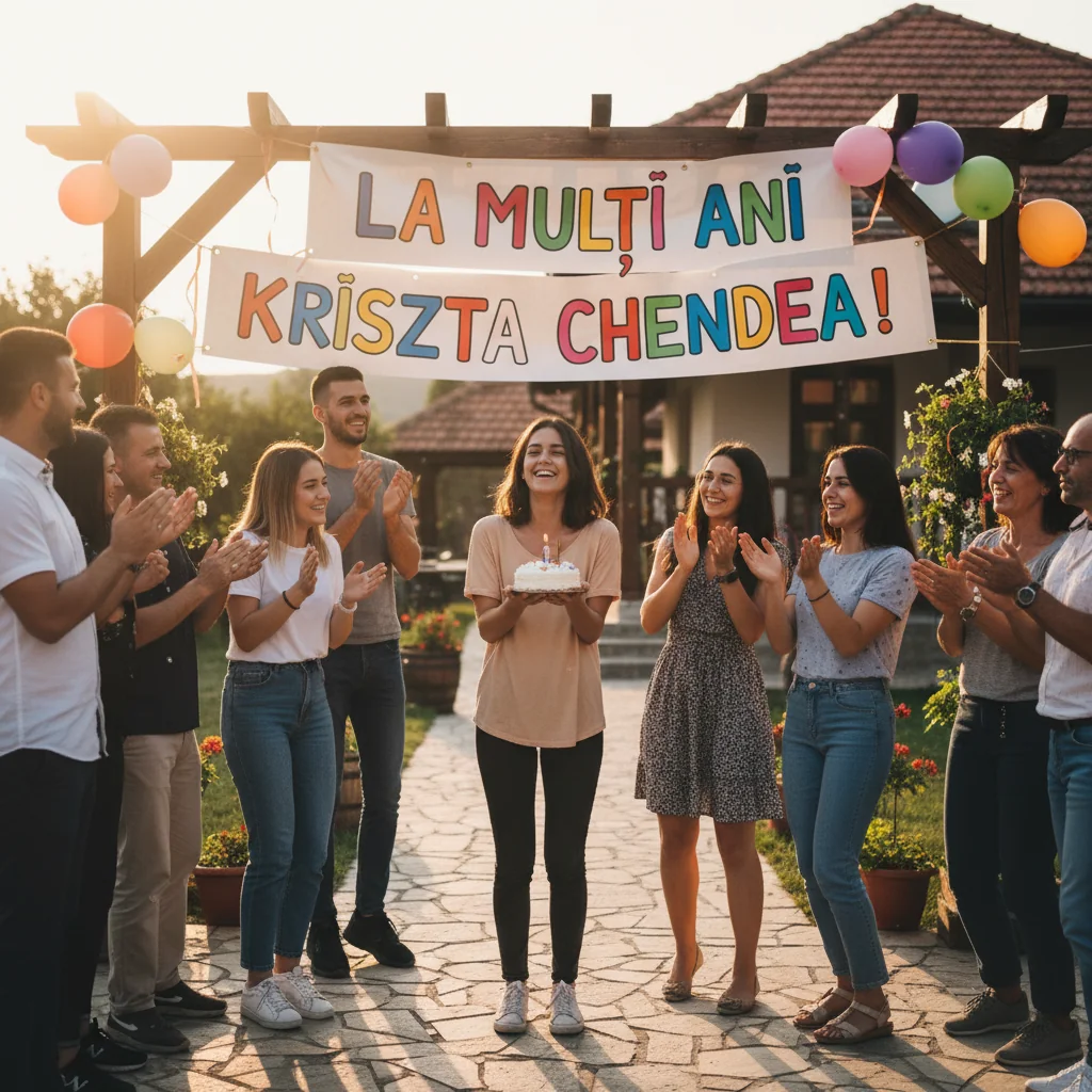 La mulți ani, Kriszta Chendea – Urări speciale din comunitatea noastră!