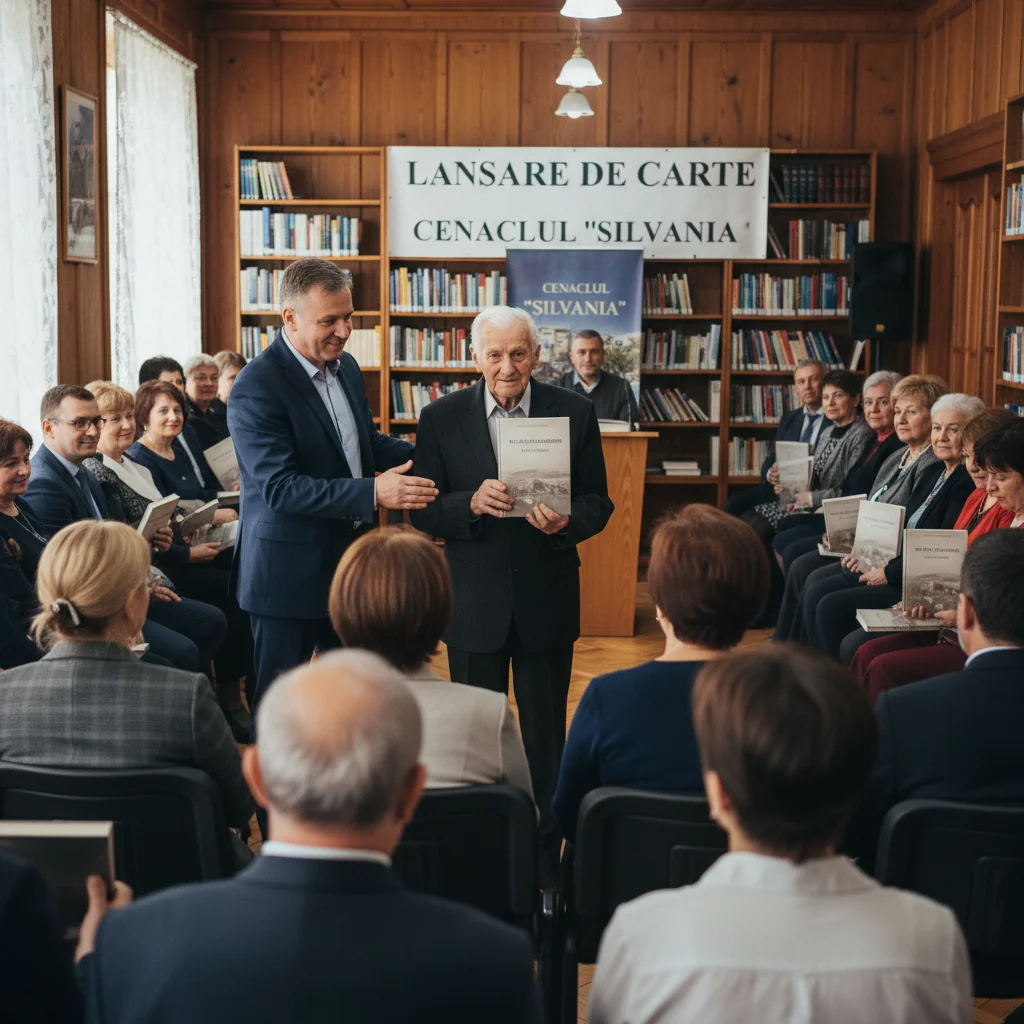 Lansare de carte Ion Pițoiu-Dragomir la Cenaclul literar Silvania din Sălaj