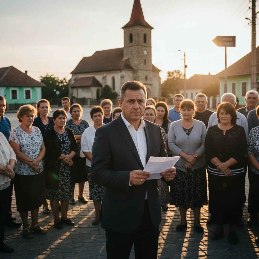 Mesaj surpriză de la Călin Morar, primarul comunei Crișeni