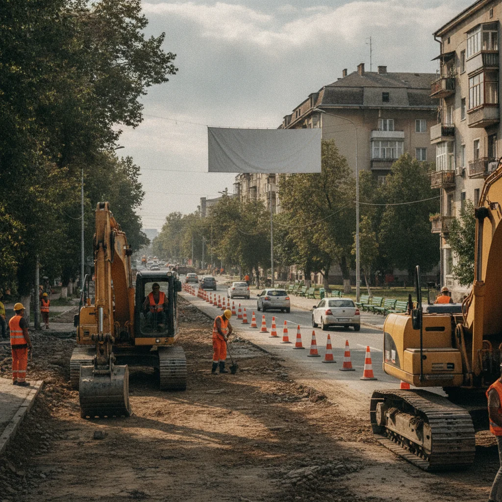 Modernizare străzi Titulescu, Coșbuc și Parcului
