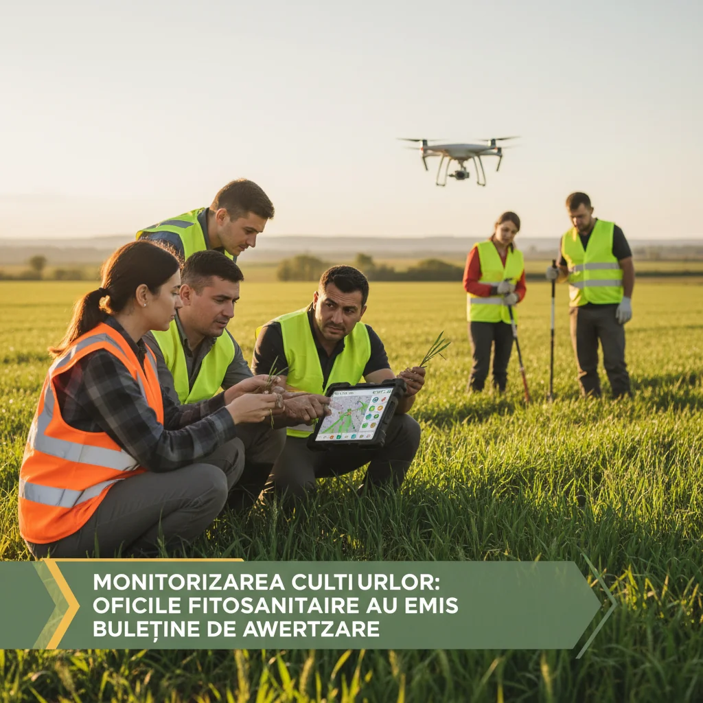 Monitorizarea culturilor: Buletine de avertizare din partea Oficiilor
