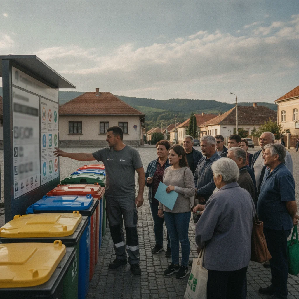 Noul program de colectare a deșeurilor