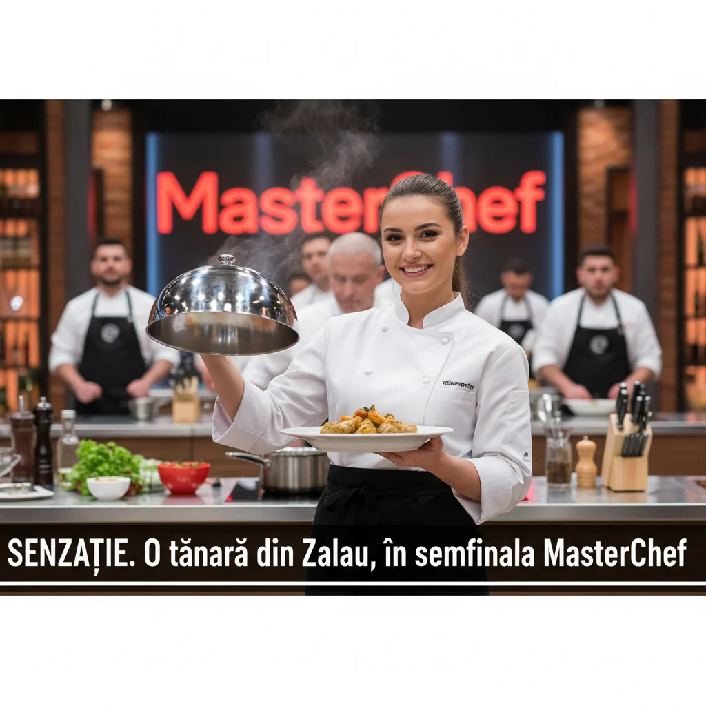 O tânără din Zalău ajunge în semifinala MasterChef România