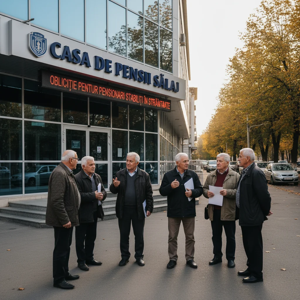 Obligație administrativă reamintită pensionarilor stabiliți în străinătate de Casa de Pensii Sălaj la Zalău