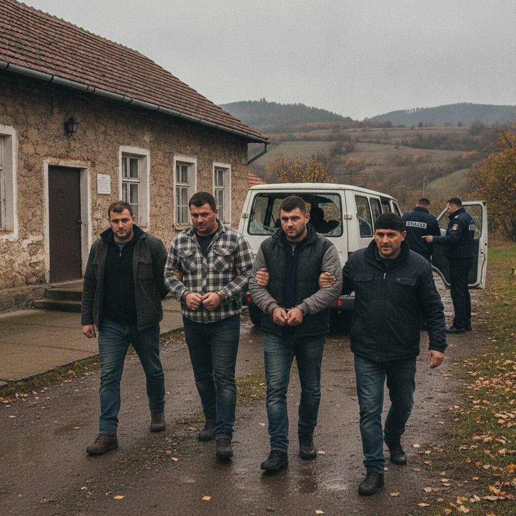 Patru bărbați reținuți după agresiuni în Sălaj
