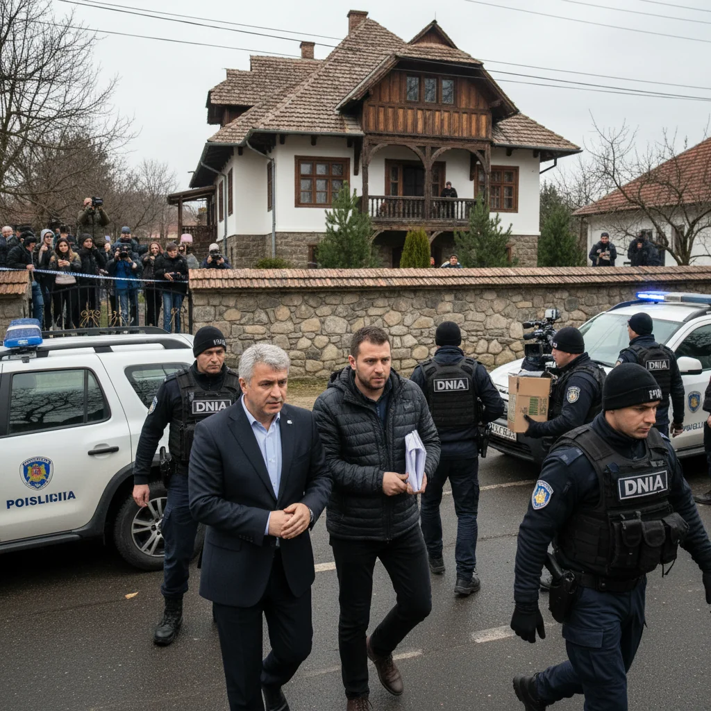 Percheziții DNA la liderii PNL și PSD din Sălaj și Bistrița