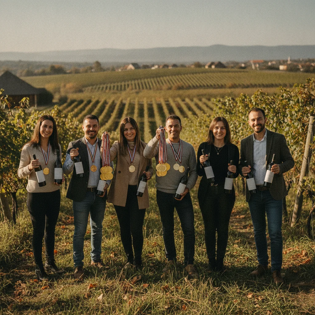Podgoria Silvania, 14 medalii de aur la Vinarium