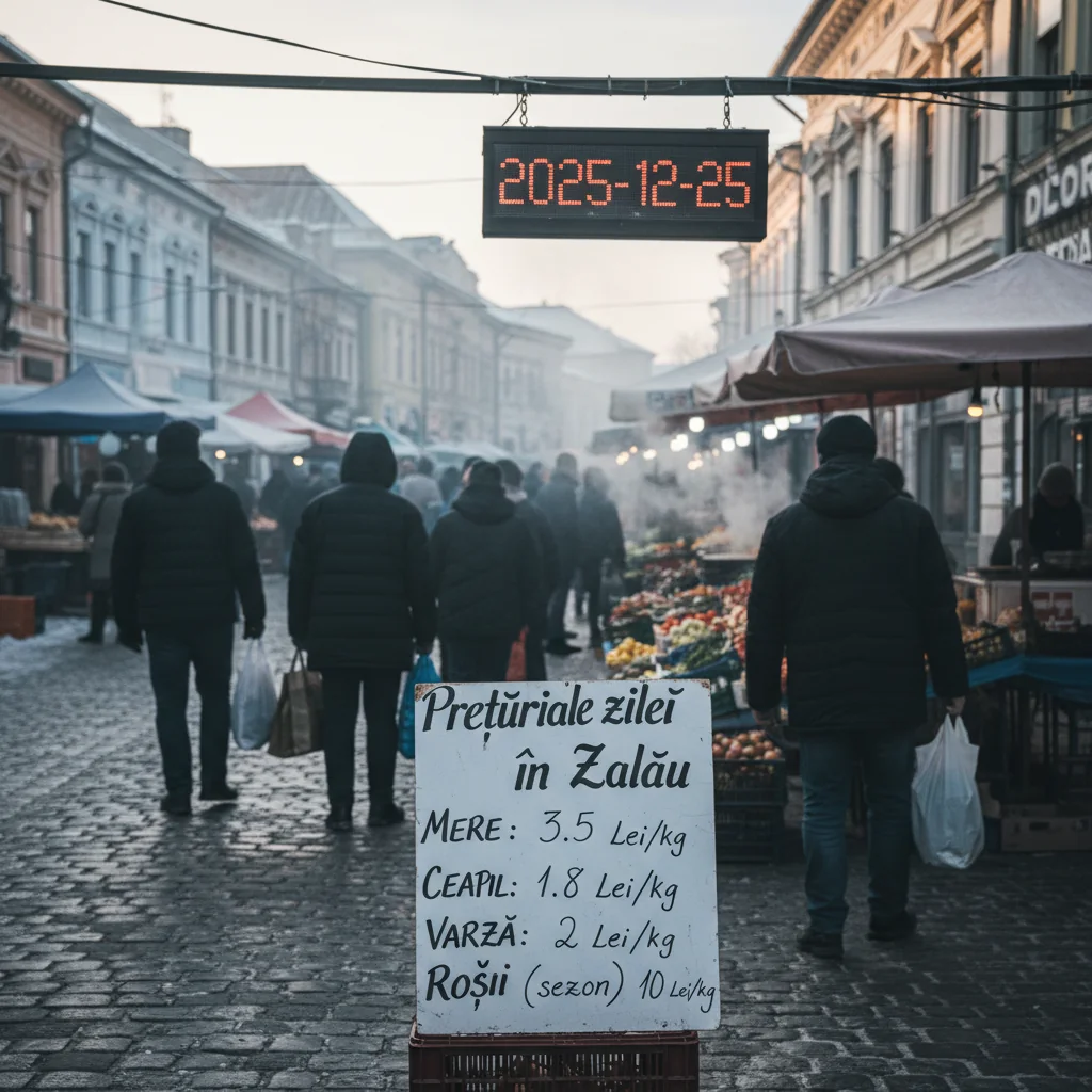 Prețurile zilei în Zalău – 2025-12-25