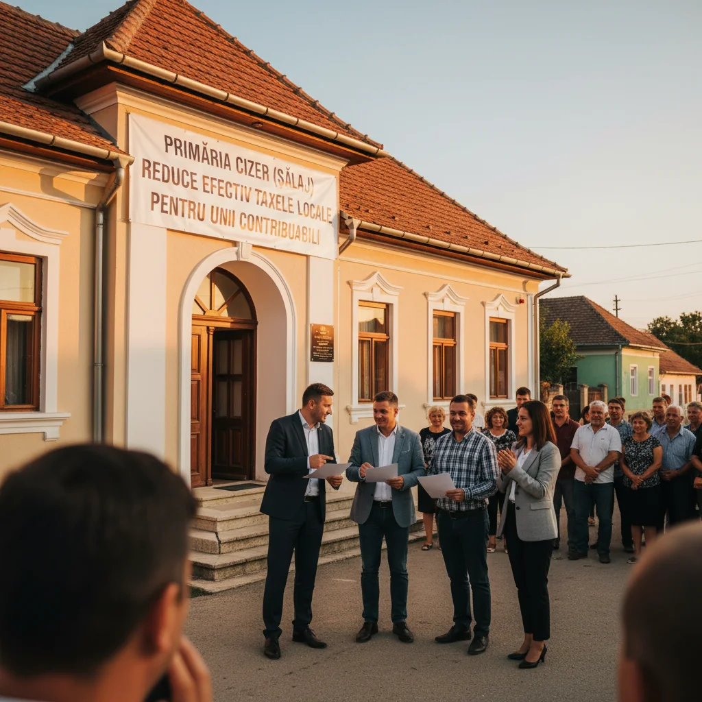 Primăria Cizer reduce unele taxe locale; locuitori din Zalău și Sălaj urmăresc măsura cu interes