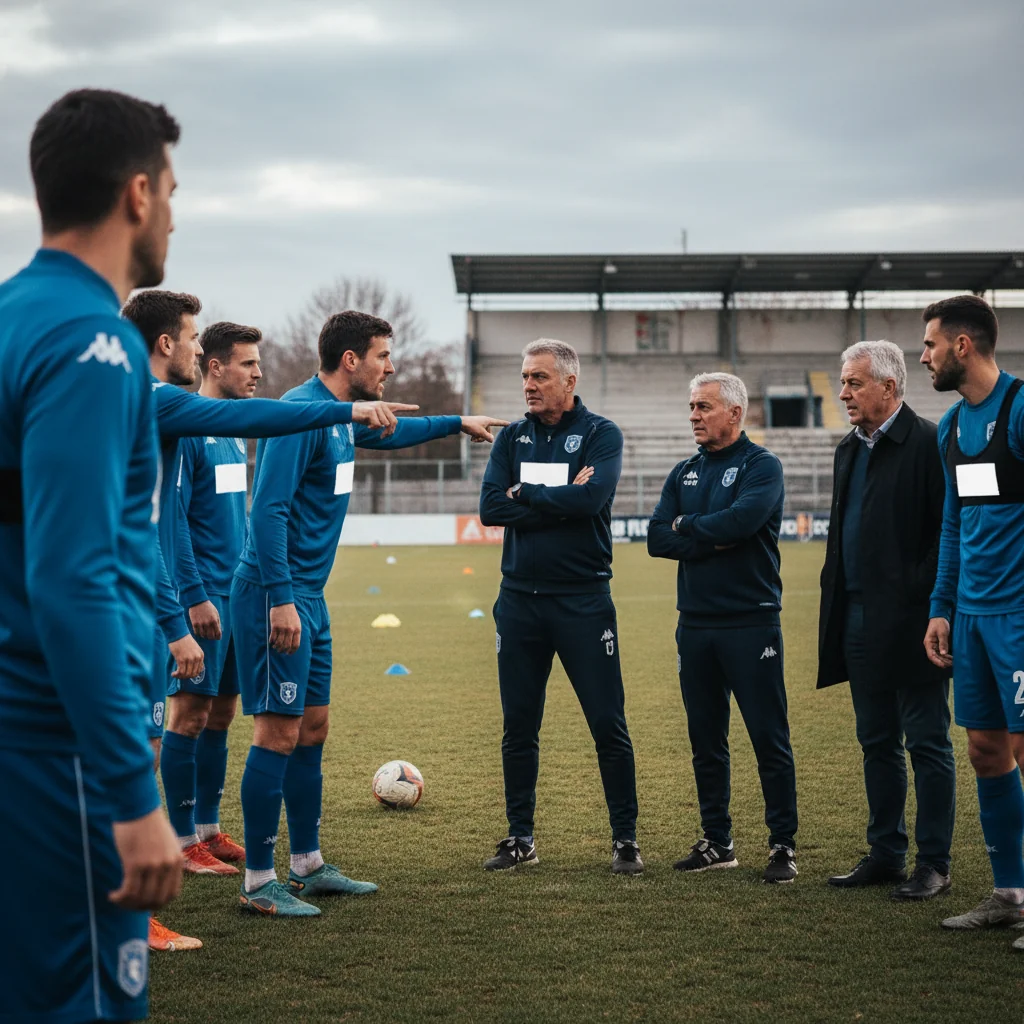Promovarea la echipa de fotbal, înlocuită de tensiuni