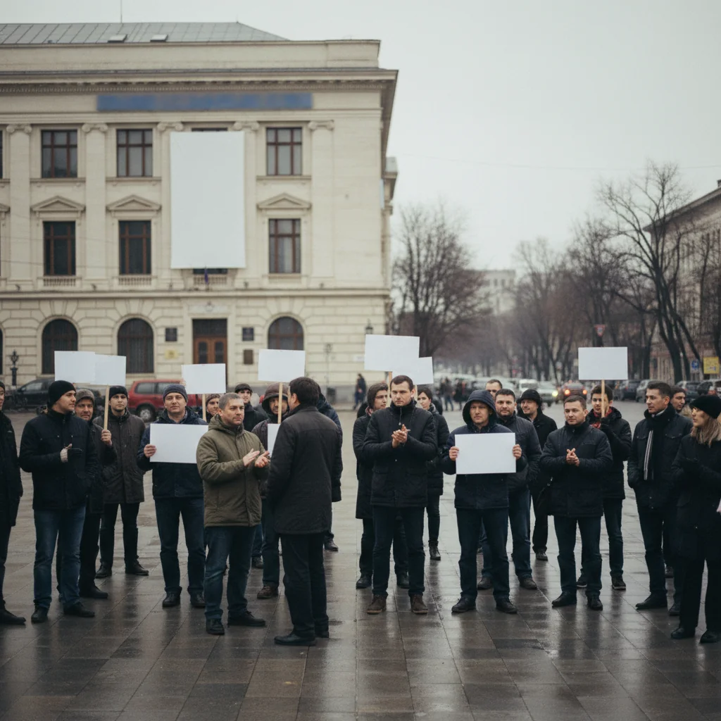 Protest la Casa de Pensii Sălaj: Angajații cer salarii mai bune