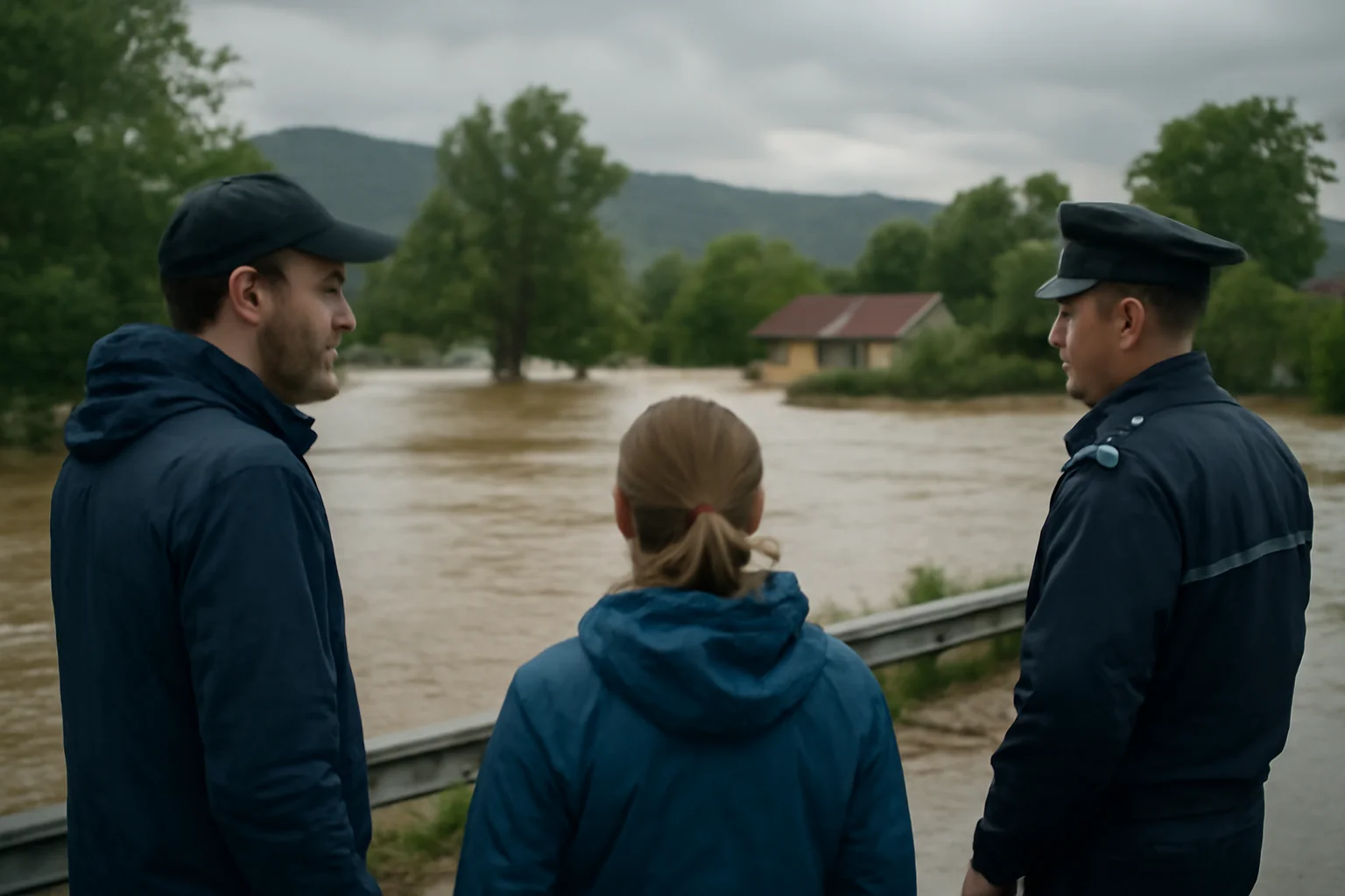 râul Someș s-a revărsat, iar autoritățile sunt în stare de alertă maximă