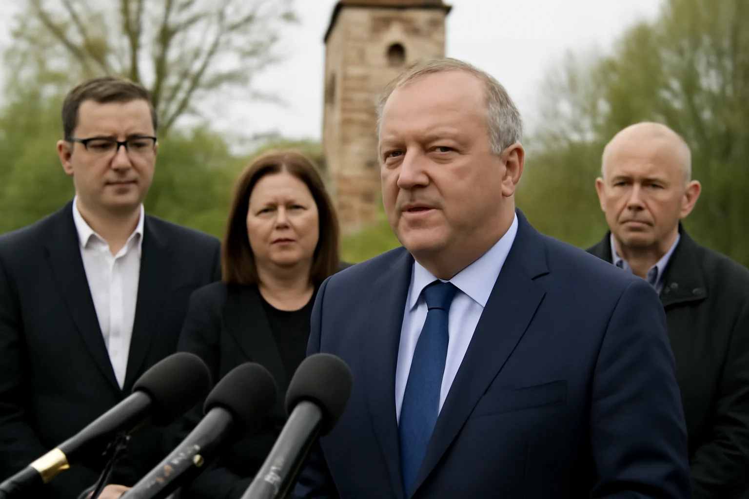 Reconstrucția turnului din Cehu Silvaniei, sprijinită de Sereș Deneș; UDMR Sălaj transmite un mesaj de solidaritate comunității locale
