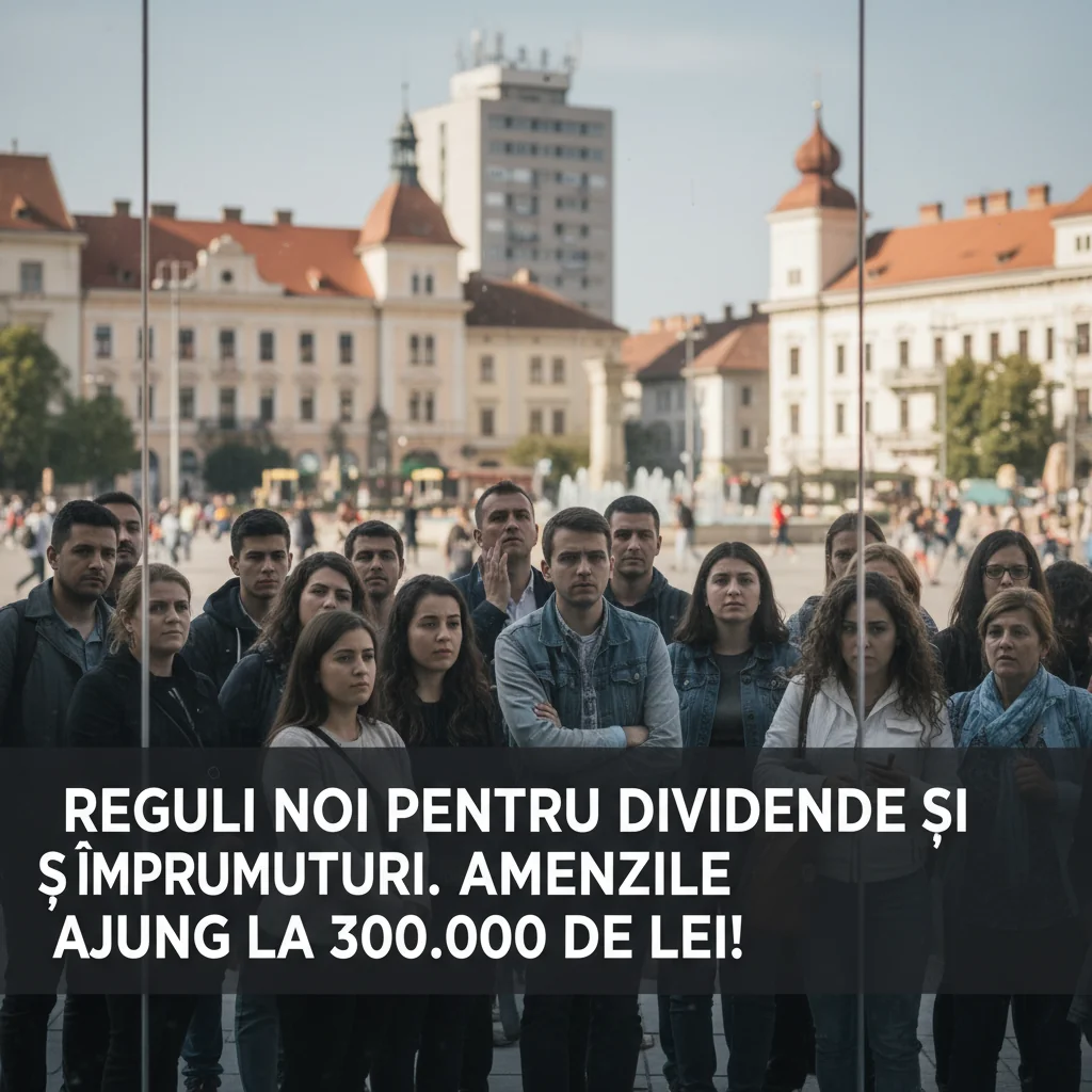 Reguli noi pentru dividende și împrumuturi, amenzi de 300.000 lei