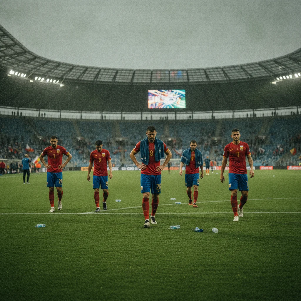 România, învinsă cu 6-0 de Polonia la Varșovia în Nations League