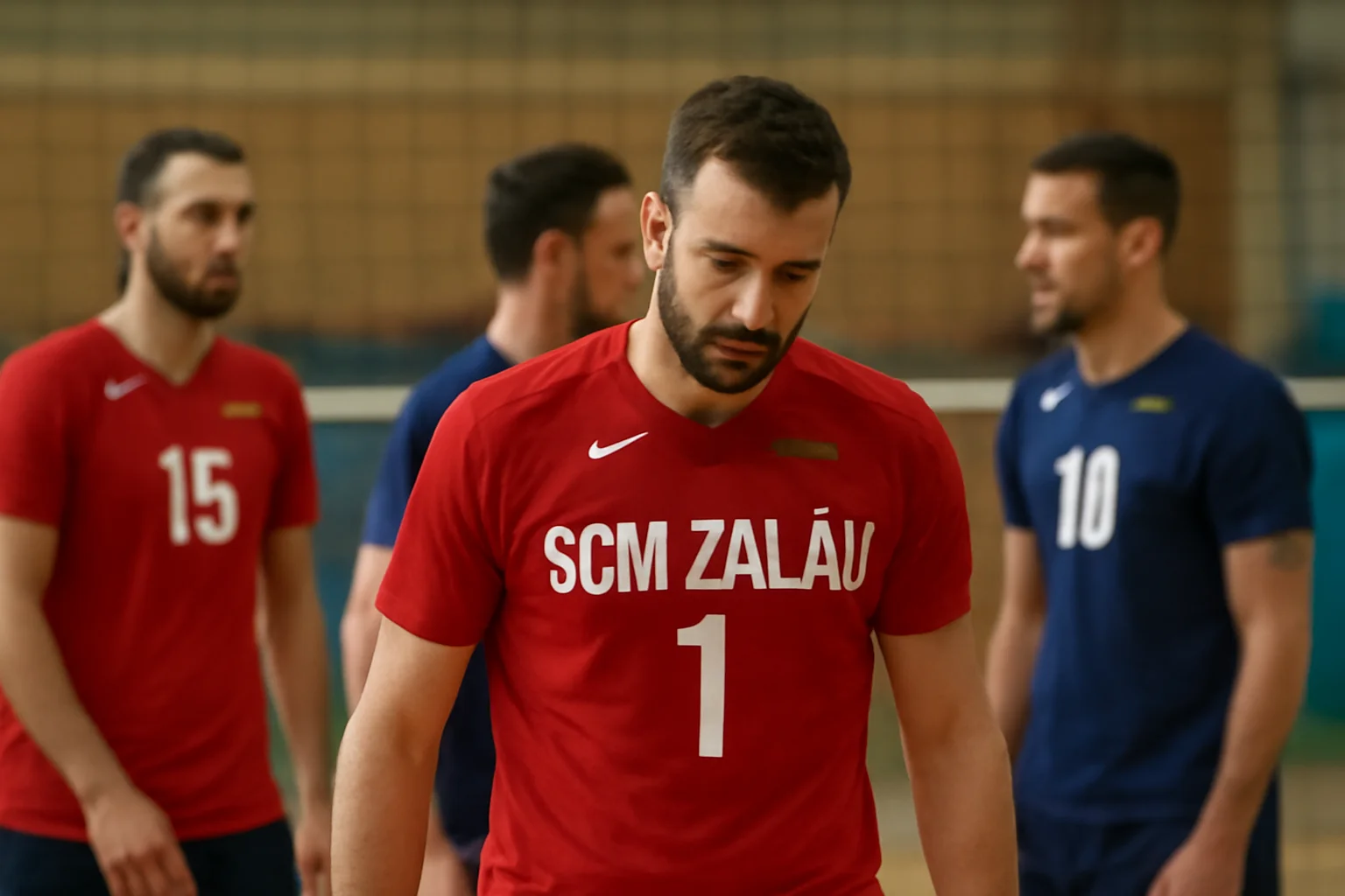 SCM Zalău cedează primul loc în Divizia A1 la volei masculin după etapa a XIII-a