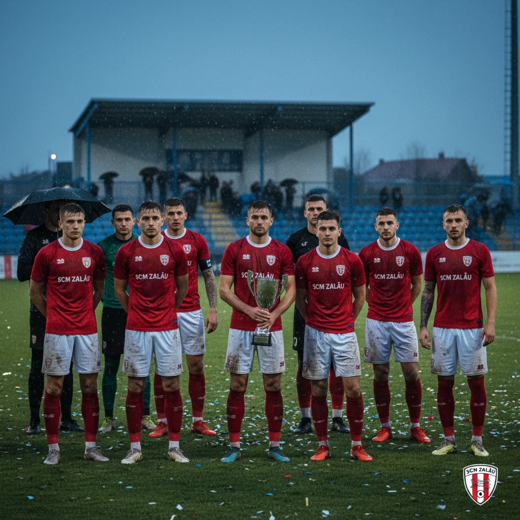 SCM Zalău suferă o victorie amară în fotbal