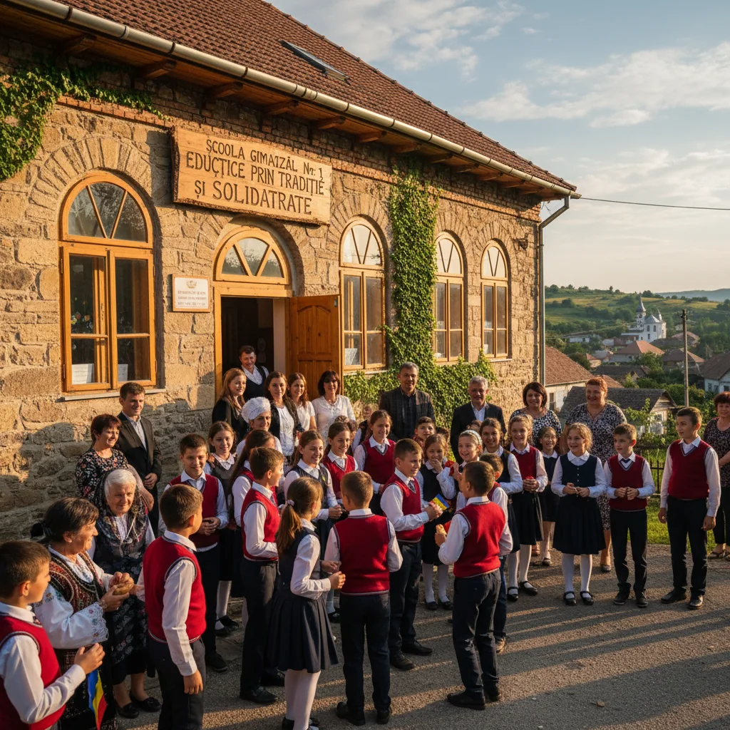 Școala Gimnazială Nr. 1 Vălcău de Jos – tradiție și solidaritate în educație locală