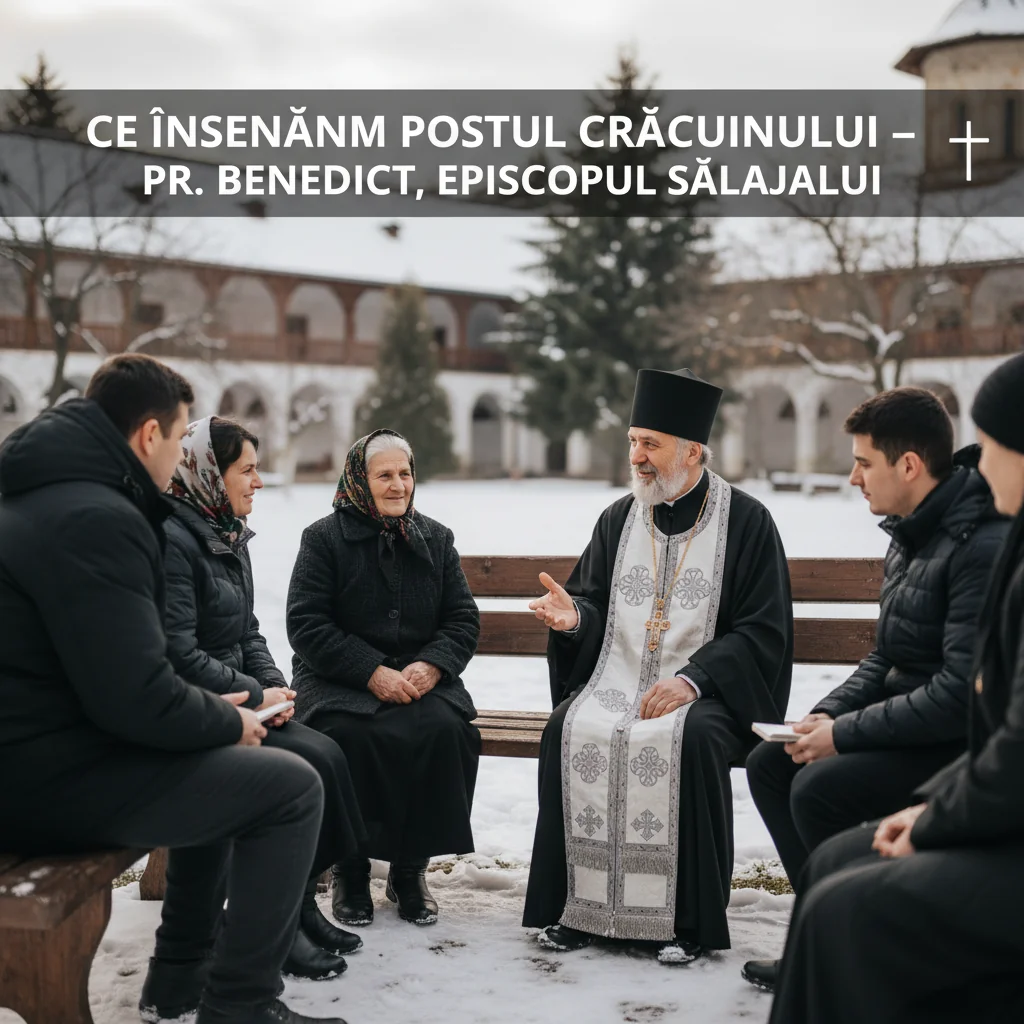 Semnificația postului Crăciunului, explicată de Pr. Benedict, episcopul Sălajului
