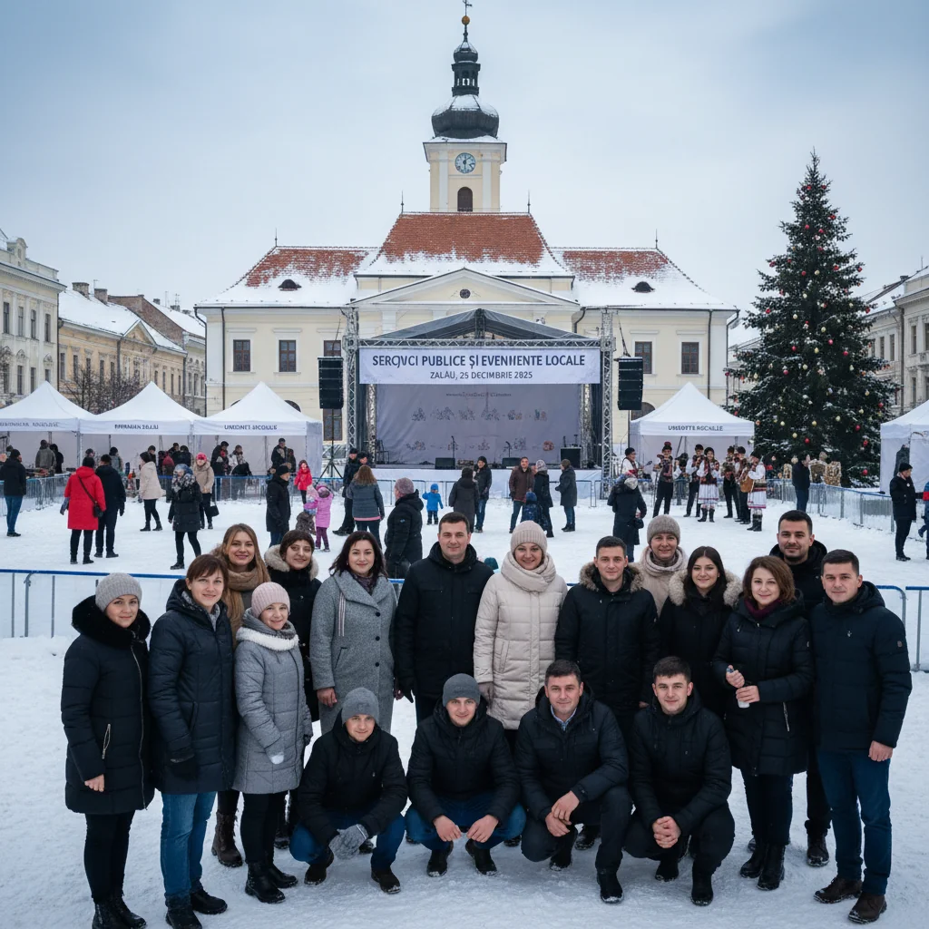 Servicii publice și evenimente locale în Zalău, 26 decembrie 2025
